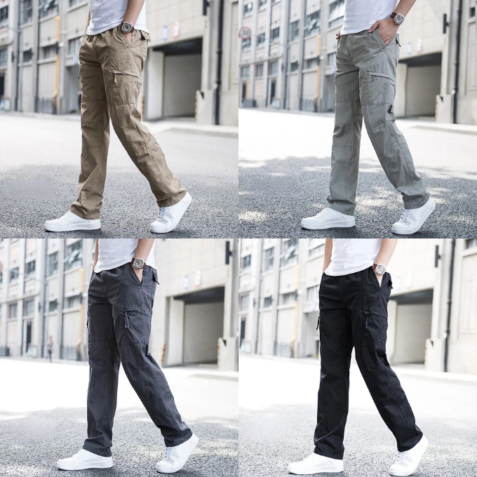 Pantalones Cargo Casual