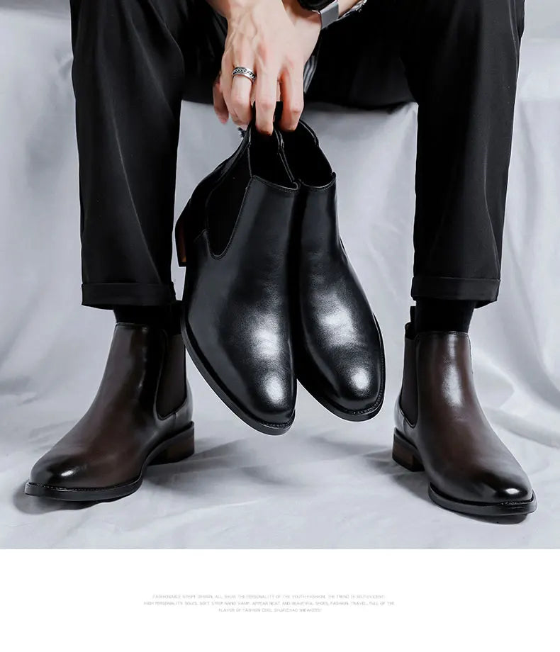 Botas Chelsea de estilo británico