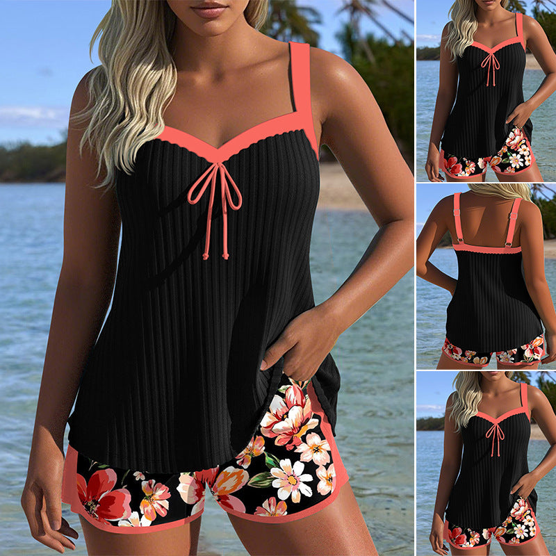 Yarimar | Conjunto Tankini Floral Elegante