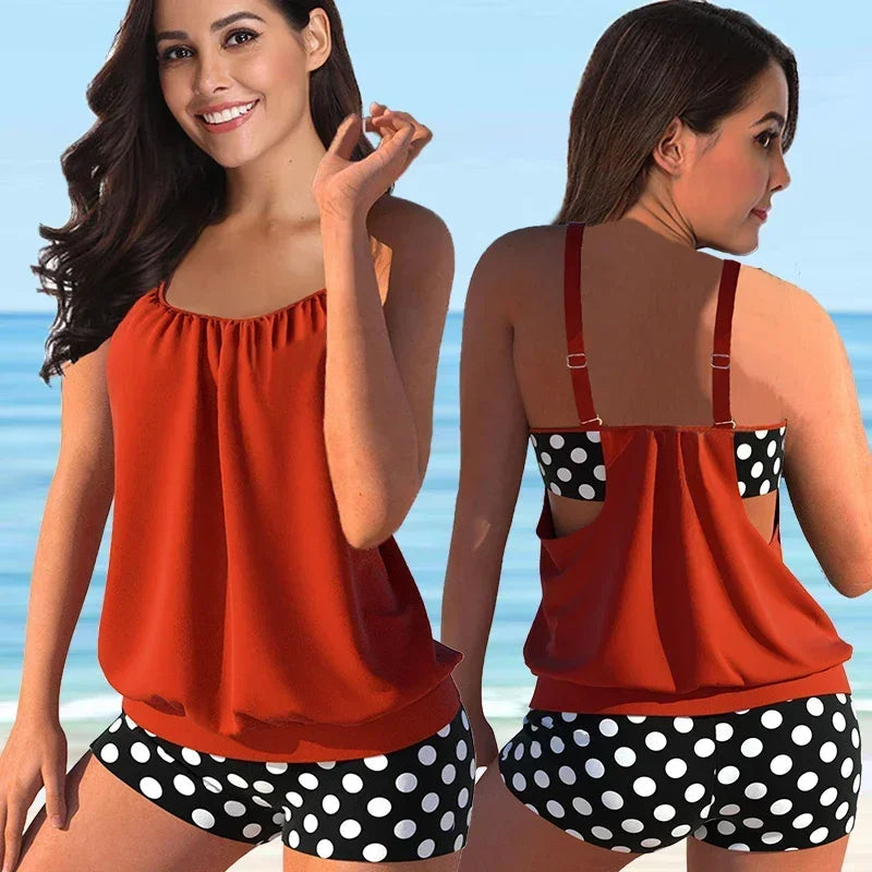 Xiomara | Conjunto De Tankini Elegante