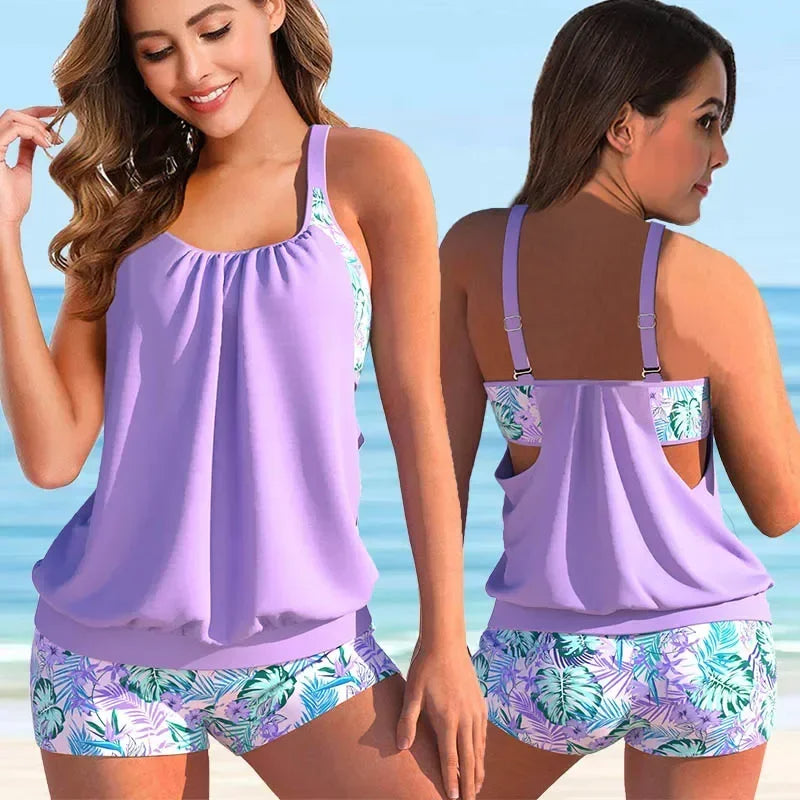 Xiomara | Conjunto De Tankini Elegante