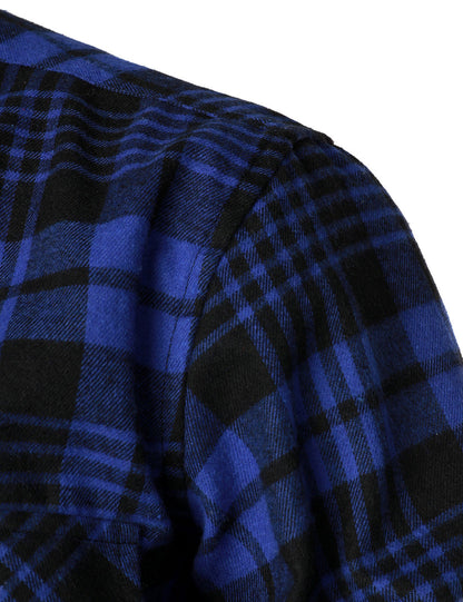 Elegante camisa de cuadros