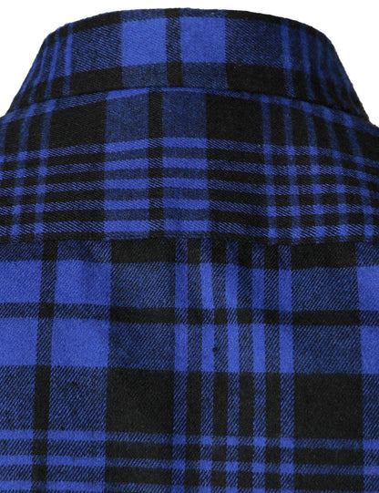 Elegante camisa de cuadros