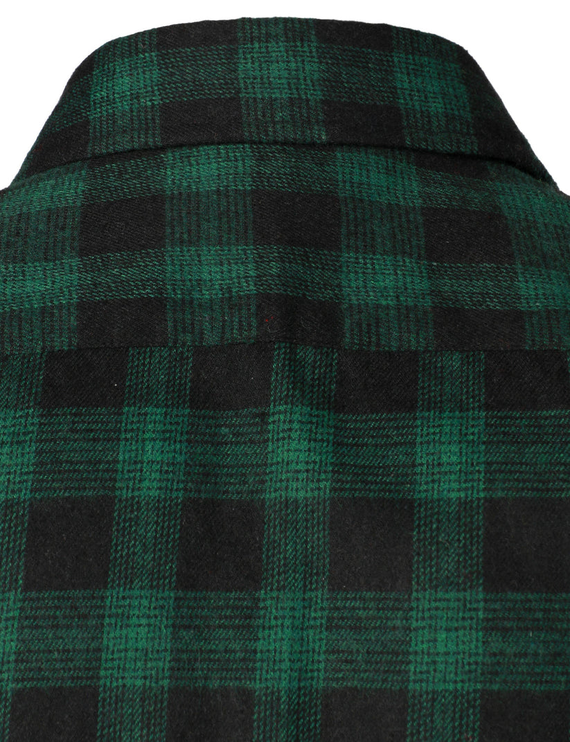 Elegante camisa de cuadros