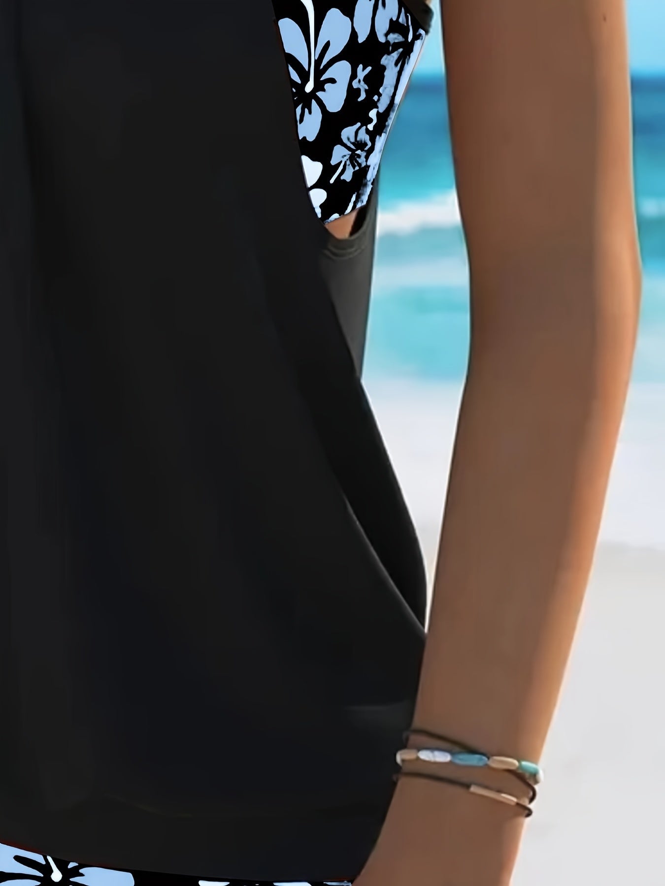 Yarisa | Conjunto Tankini Floral Elegante