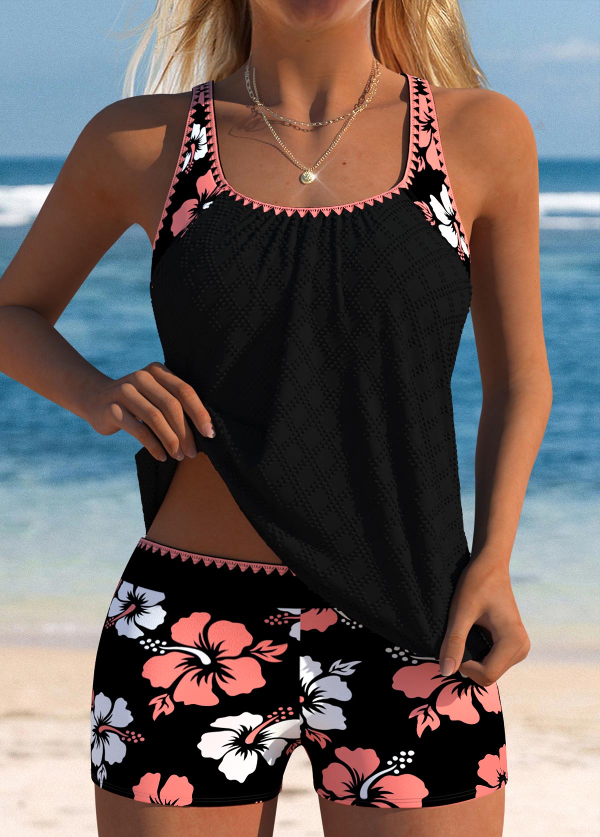 Isabela | Tankini Floral Elegante