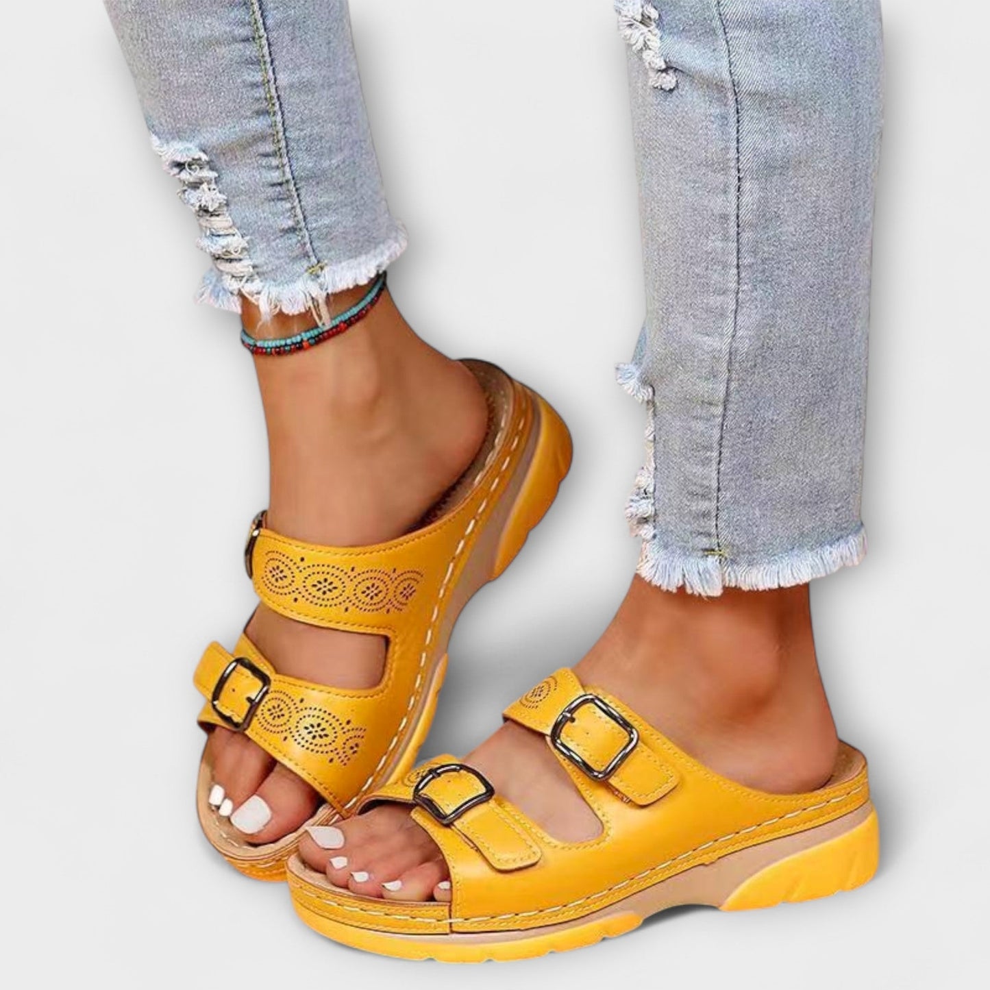 Sandalias de cuero