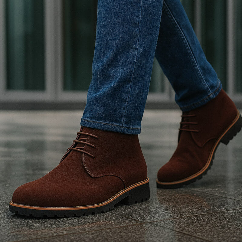 Elegantes botas para hombre