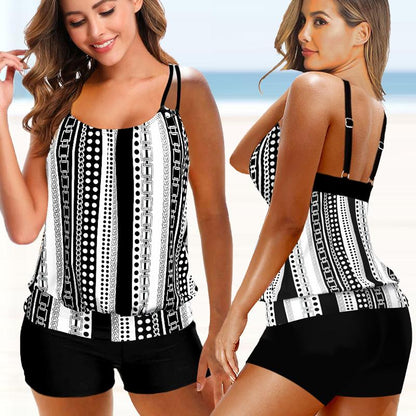 Paola | Traje De Baño Estampado Elegante