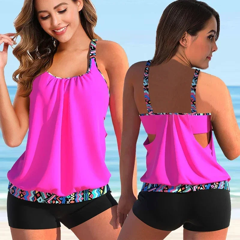 Xiomara | Conjunto De Tankini Elegante