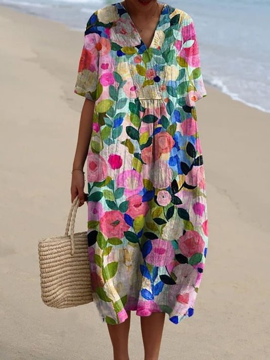 Sofía | Vestido Floral Colorido