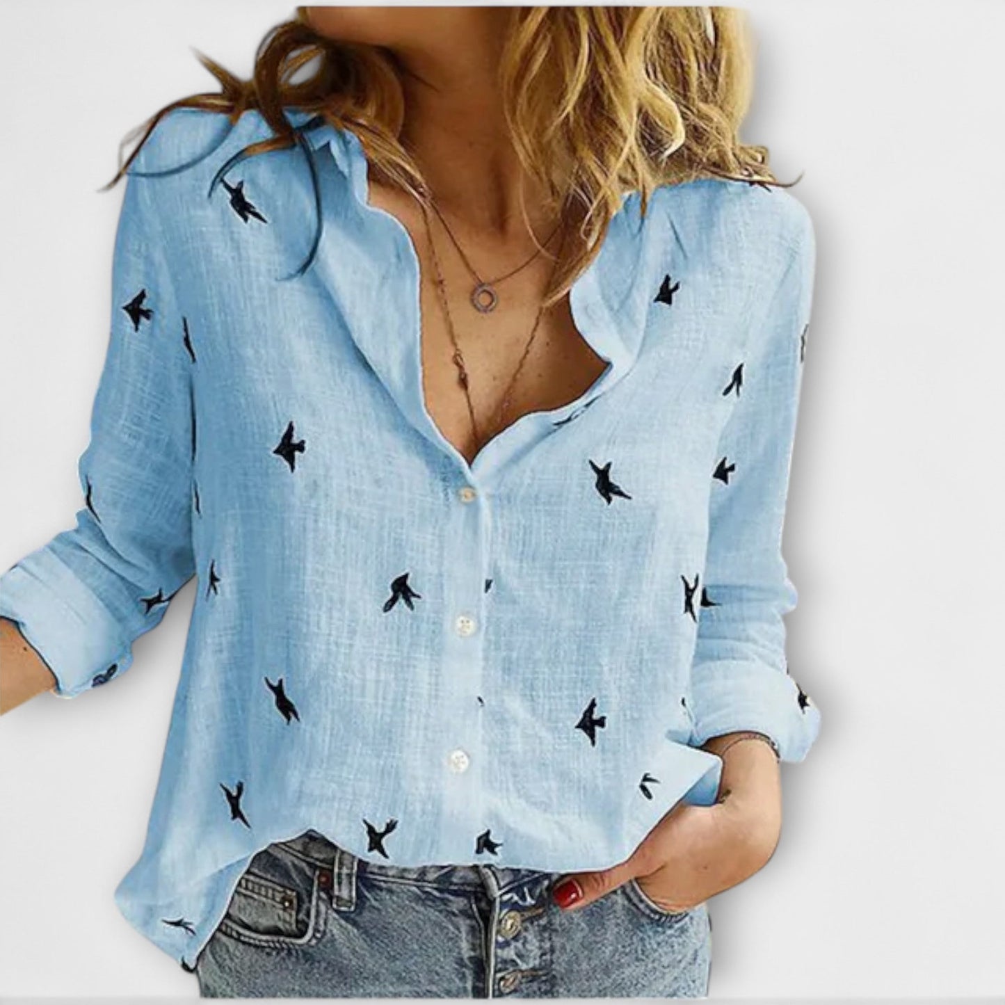 Nadia - Blusa Elegante para Damas