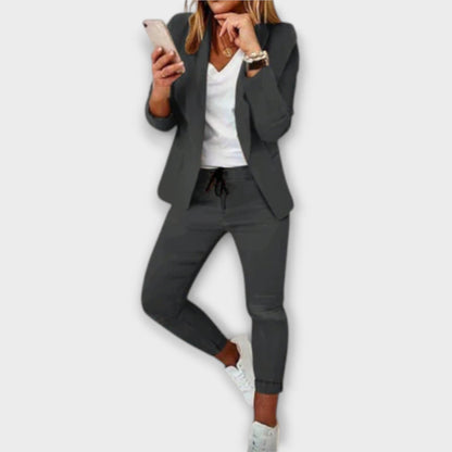 Sophia – Conjunto de blazer elegante y cómodo