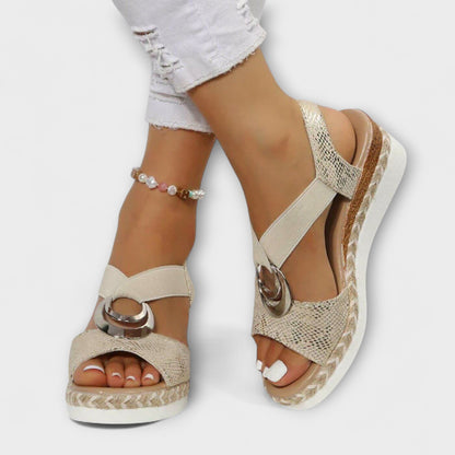 Sandalias de confort para damas