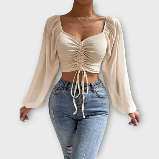 Jacqueline - Blusa de Noche Versátil