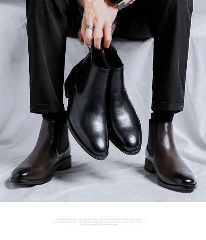 Botas Chelsea de estilo británico