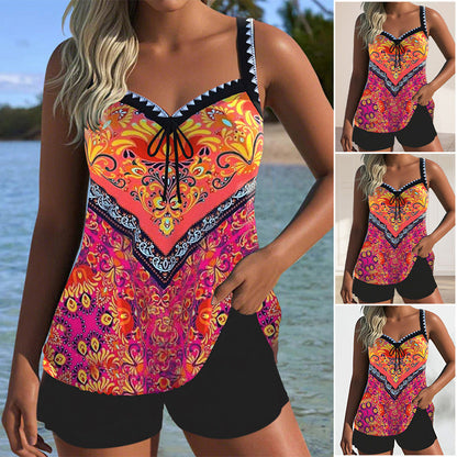 Yarimar | Conjunto Tankini Floral Elegante
