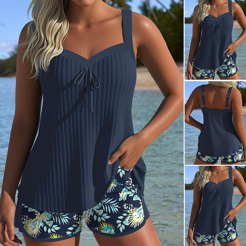 Yarimar | Conjunto Tankini Floral Elegante