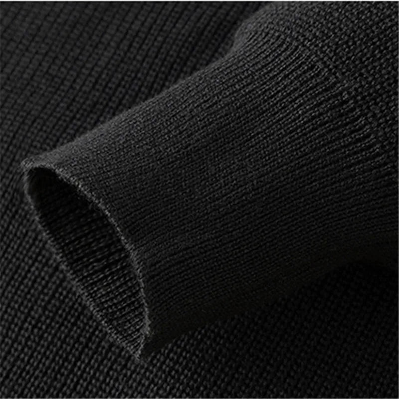 Elegante jersey de punto con cremallera