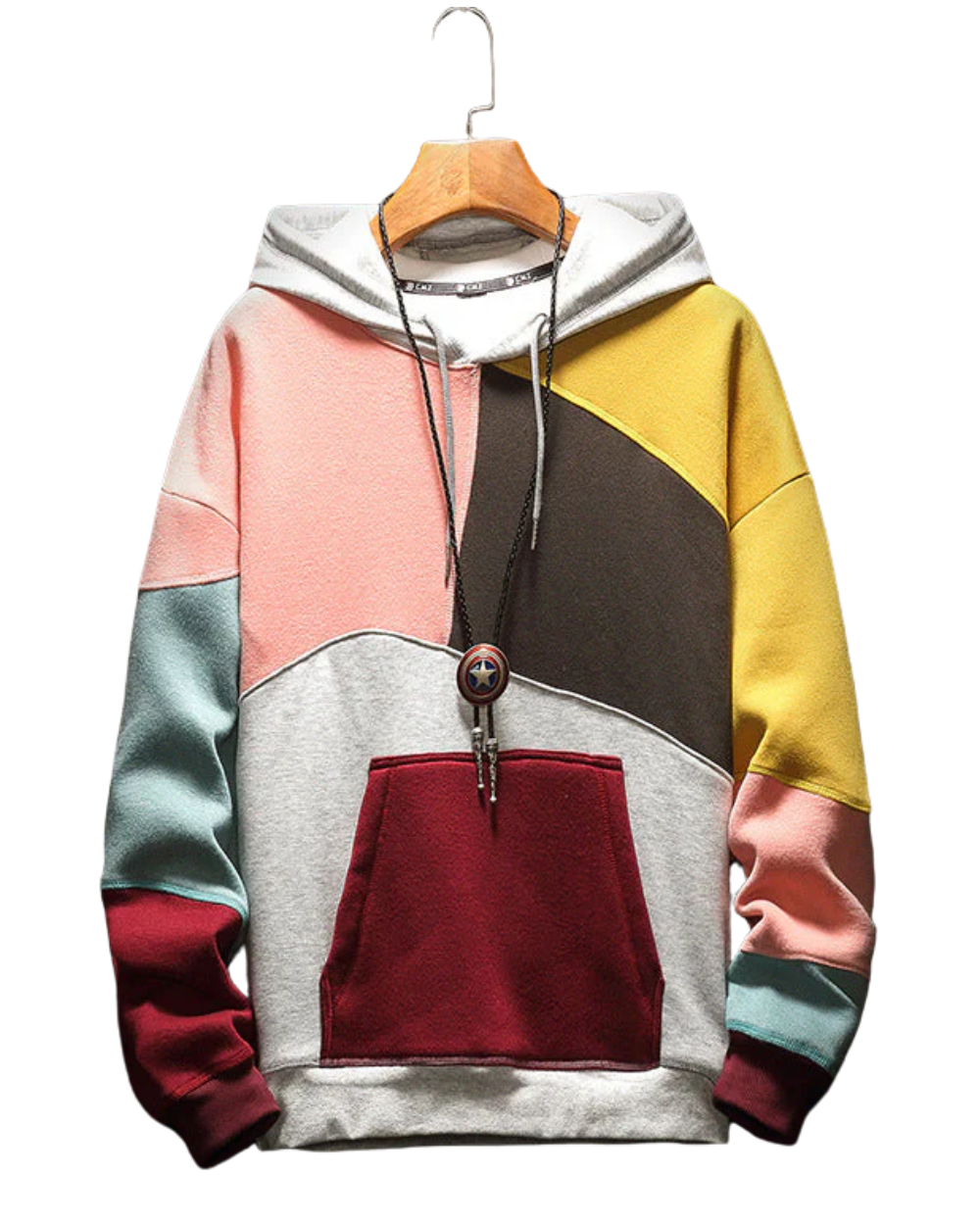 Elegante jersey con capucha