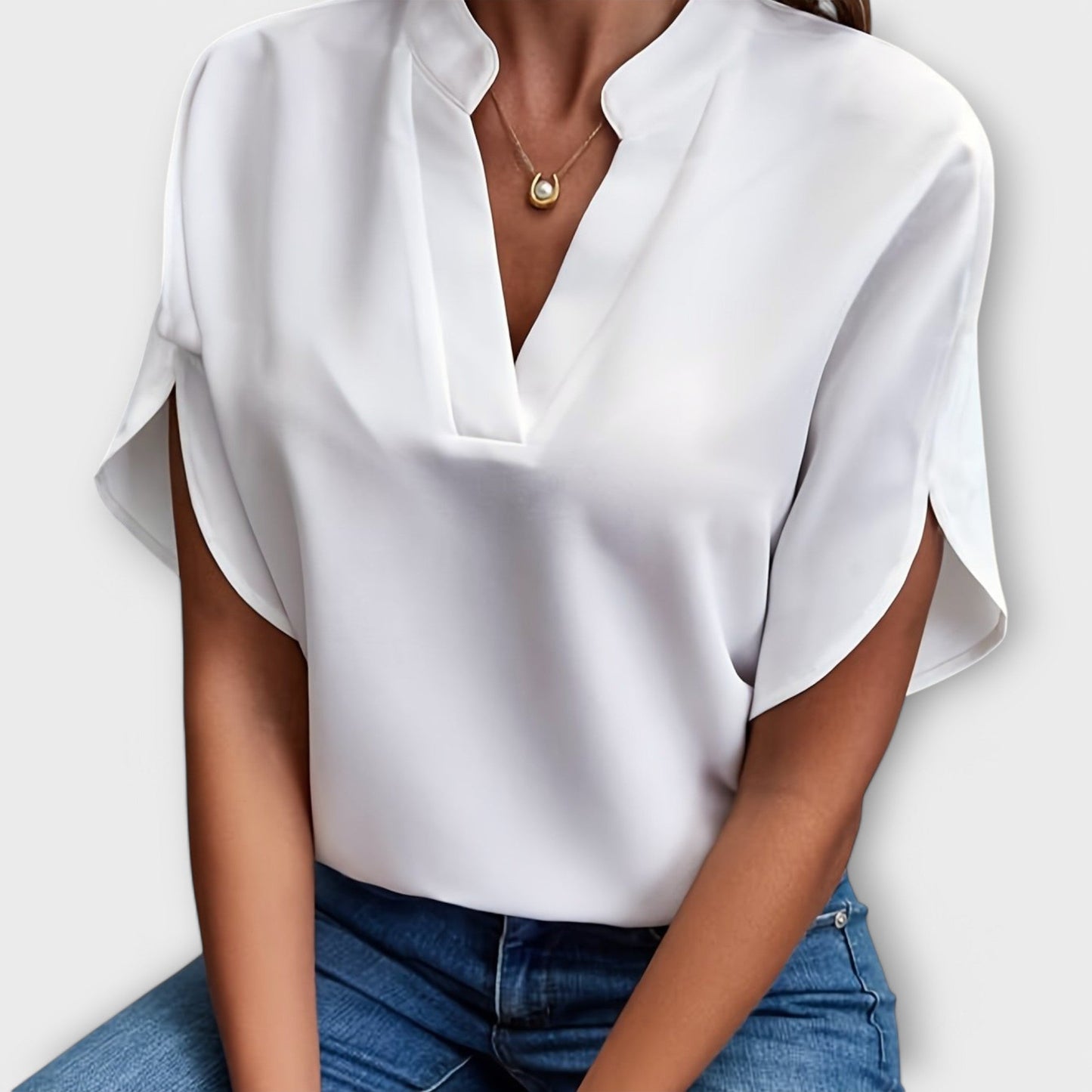 Vivi - Blusa Elegante y Ligera para Damas