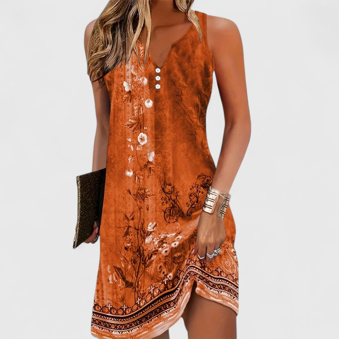 Mariana | Vestido Sin Mangas Elegante