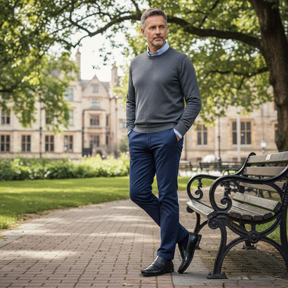 Elegantes mocasines de piel de primera calidad