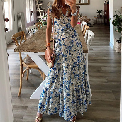 Isabela | Vestido Maxi Floral