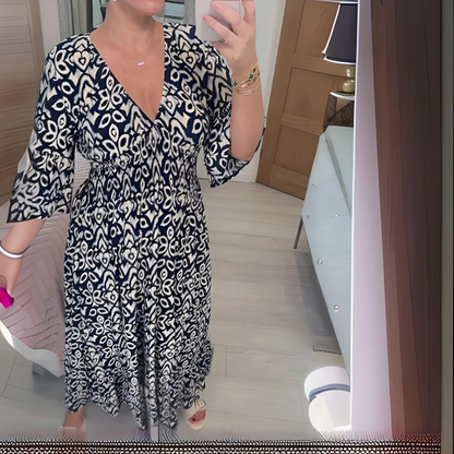 Valeria | Vestido De Playa Largo Elegante