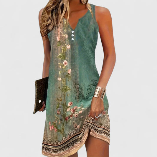 Mariana | Vestido Sin Mangas Elegante