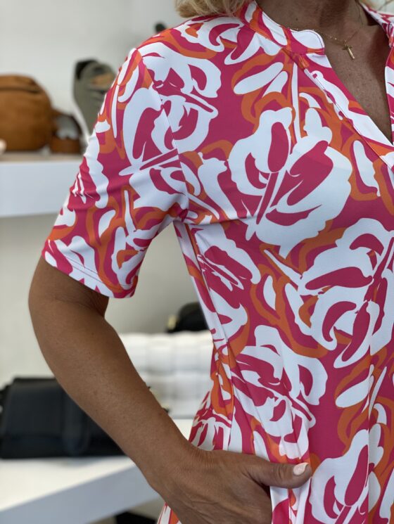 Isabela | Vestido V-Colores Elegante