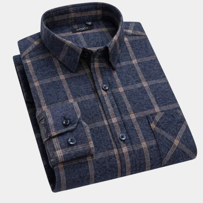 Camisa de cuadros para hombre