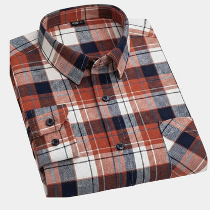 Camisa de cuadros para hombre