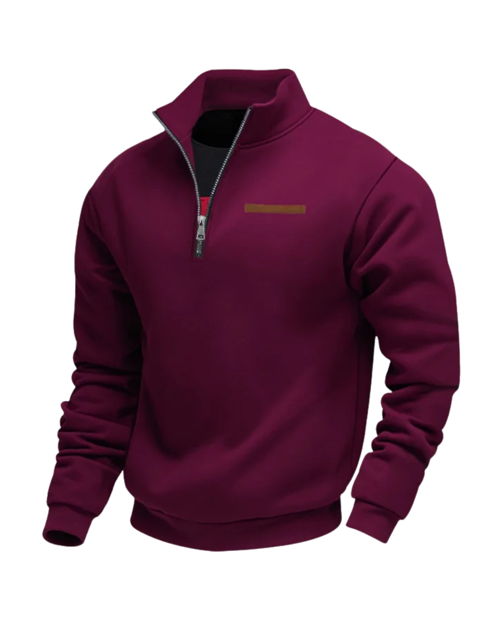 Jersey casual con cremallera